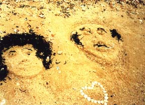 picture in the sand